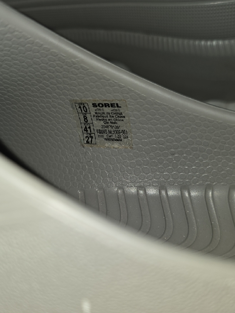 Sorel Gray Slip-On Clog - Picture 2 of 5
